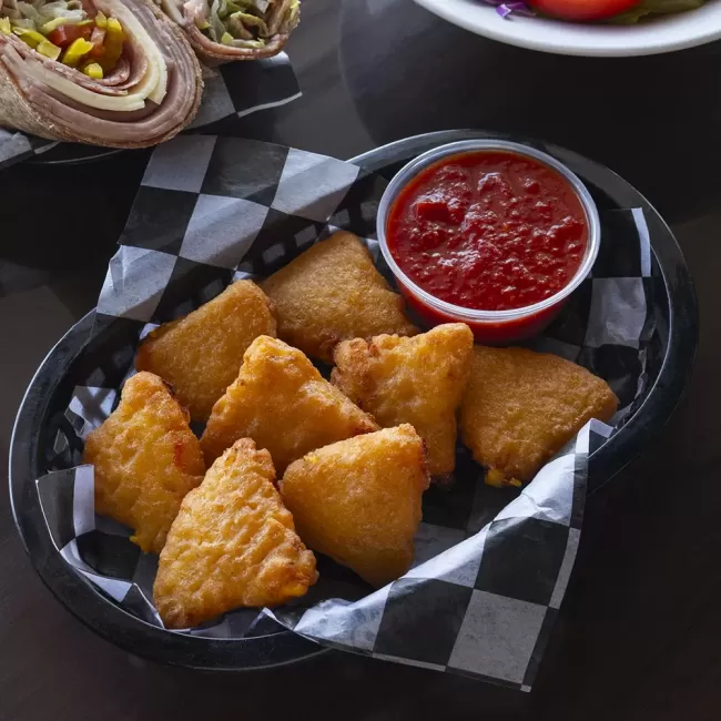Mac & Cheese Bites from Genova’s To Go