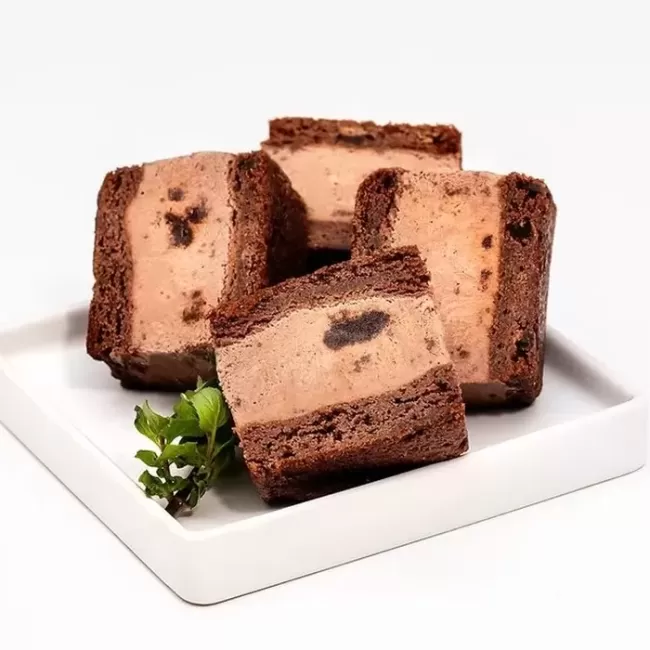 Chocolate Blackout Ice Cream Sandwich from Genova’s To Go