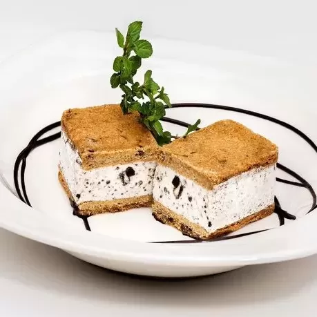 Cookie Monster Ice Cream Sandwich from Genova’s To Go