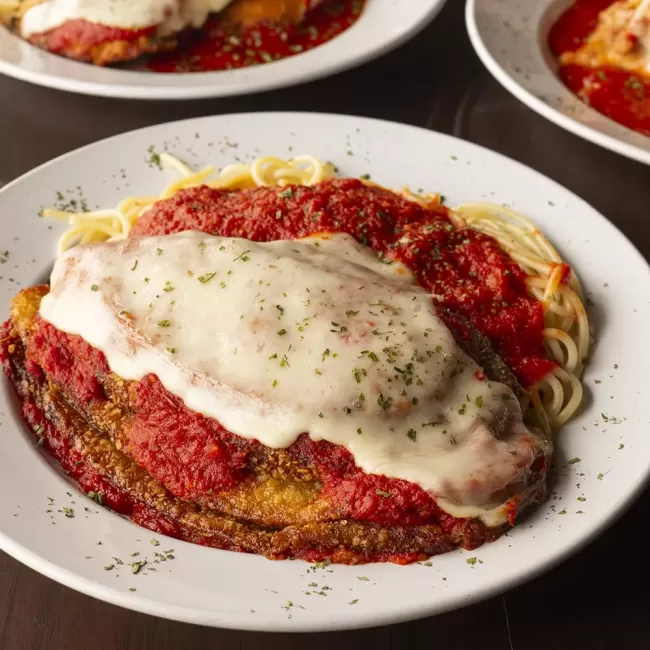 Eggplant Parm Dinner from Genova’s To Go