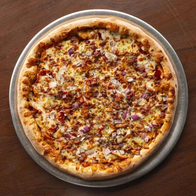 BBQ Chicken Pizza from Genova’s To Go