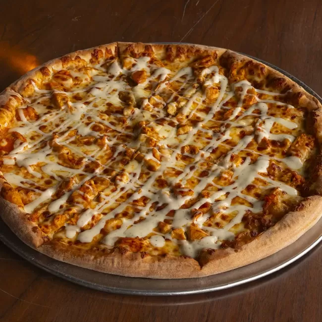 Buffalo Chicken Pizza from Genova’s To Go