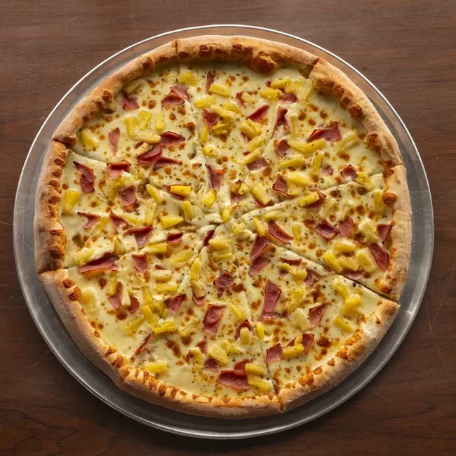 Hawaiian Pizza from Genova’s To Go
