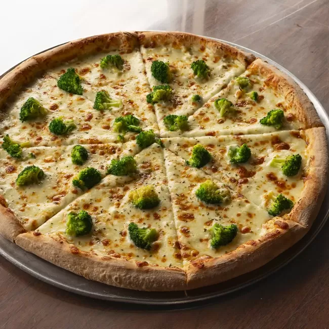 White Broccoli Ricotta Pizza from Genova’s To Go