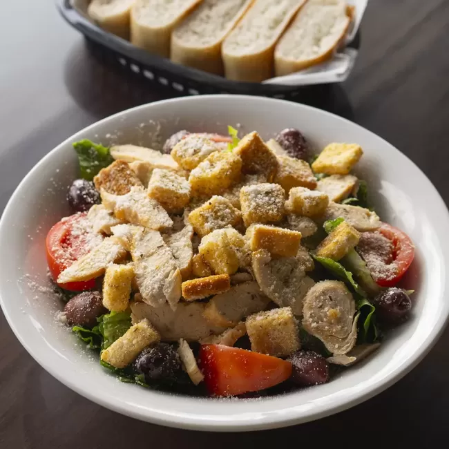 Chicken Caesar Salad from Genova’s To Go