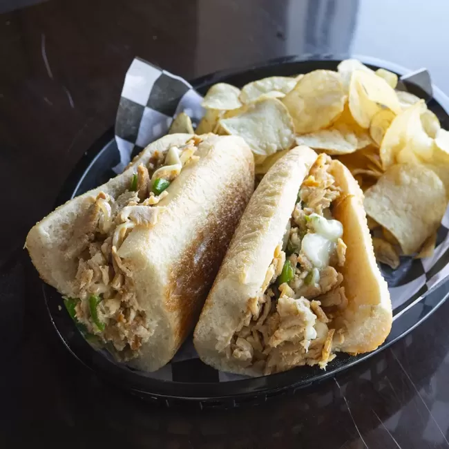 Chicken Cheese Steak from Genova’s To Go