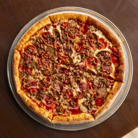 Meat Lover Pizza from Genova’s To Go