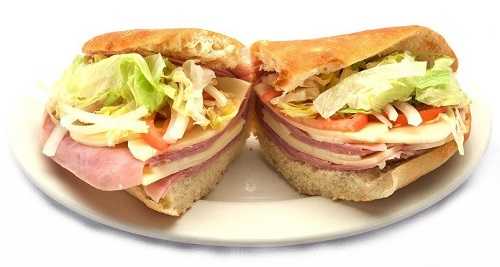 Cold sub from Genova's To Go: a delicious sandwich with fresh ingredients, perfect for a quick and satisfying meal.