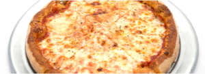 cheese pizza from Genova's To Go