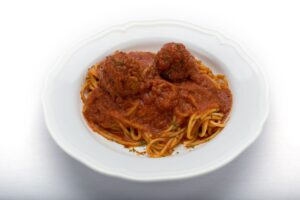 Spaghetti from Genova's To Go.